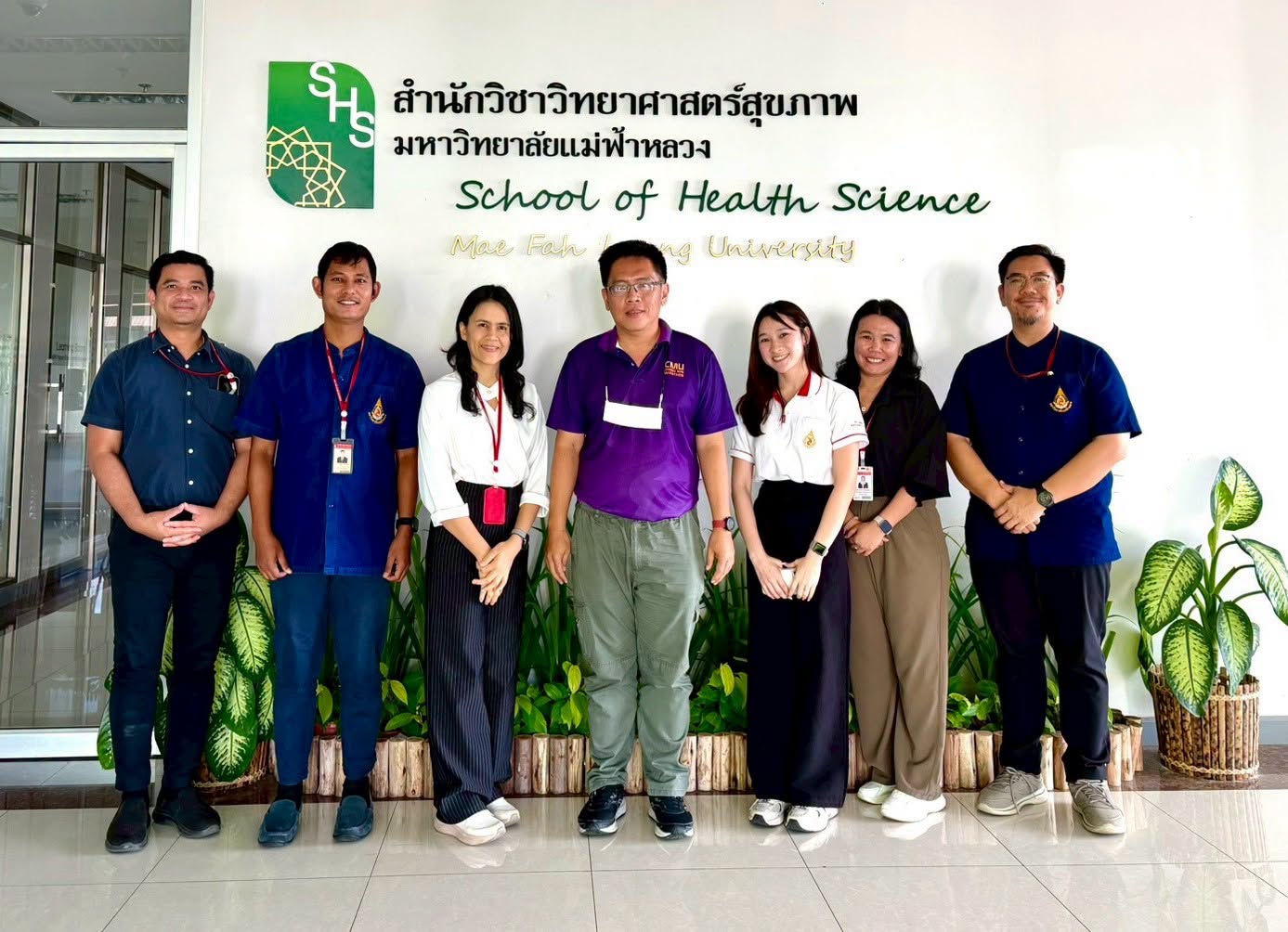 ห้องปฏิบัติการอนามัยสิ่งแวดล้อม สำนักวิชาวิทยาศาสตร์สุขภาพ มหาวิทยาลัยแม่ฟ้าหลวง เข้ารับการตรวจประเมินความพร้อม (Pre-Audit) ตามมาตรฐาน มอก.2677-2558