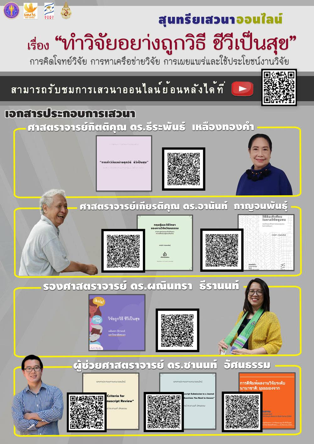 เอกสารประกอบ กิจกรรมสุนทรียเสวนาออนไลน์ เรื่อง 